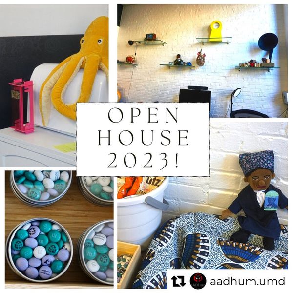 You're invited! Visit AADHum this Weds ⇢ 1 - 4pm